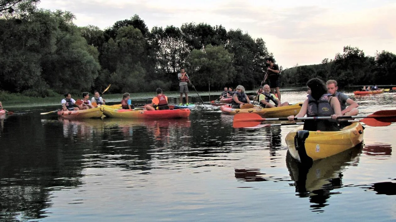 Canoë dans le maine et loire