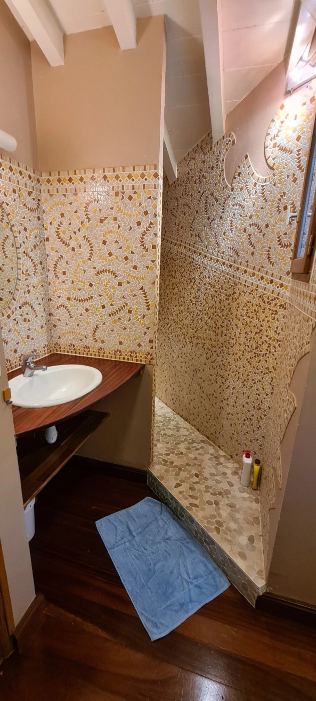 salle de bain gite angers chalet