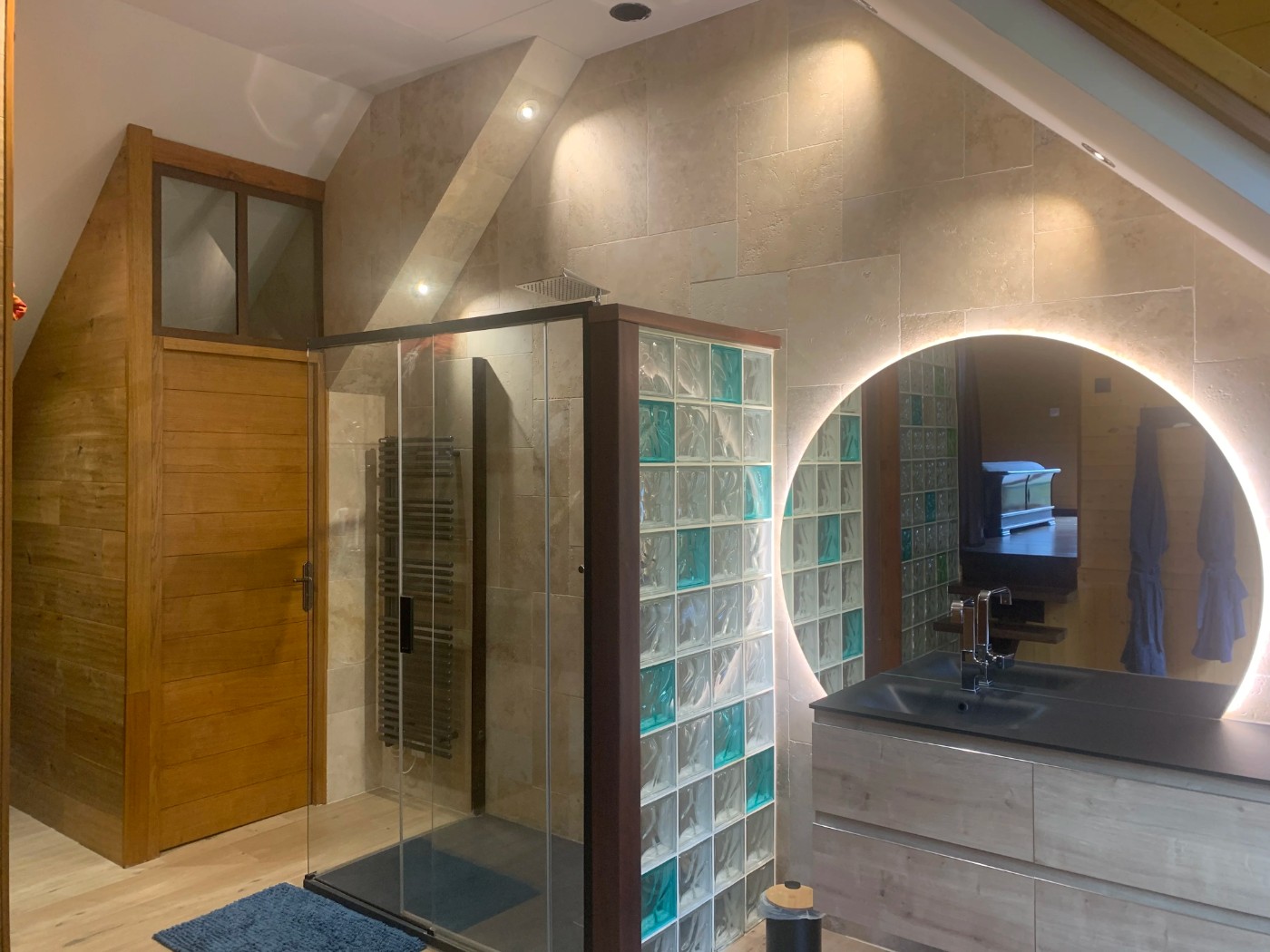 salle de bain latelier gite angers 2