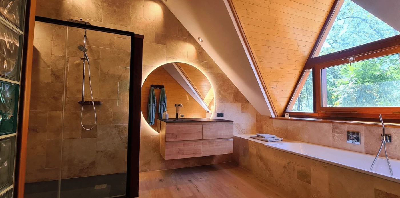 salle de bain latelier gite angers